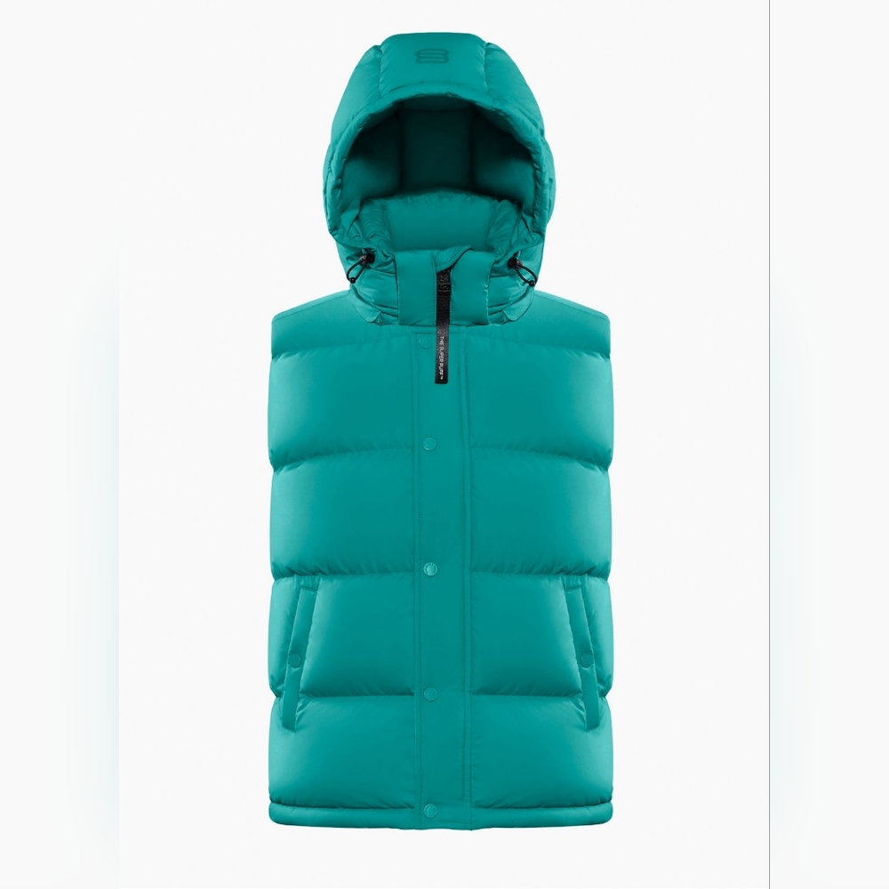 SOLD *** Super World™ THE SUPER PUFF™ Vest — Beryl Green — XXS - Picture 8 of 14